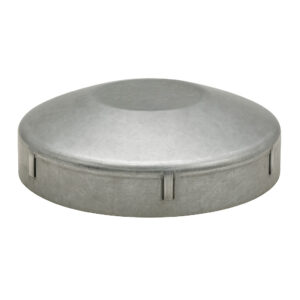 Round Galvanised Post Cap